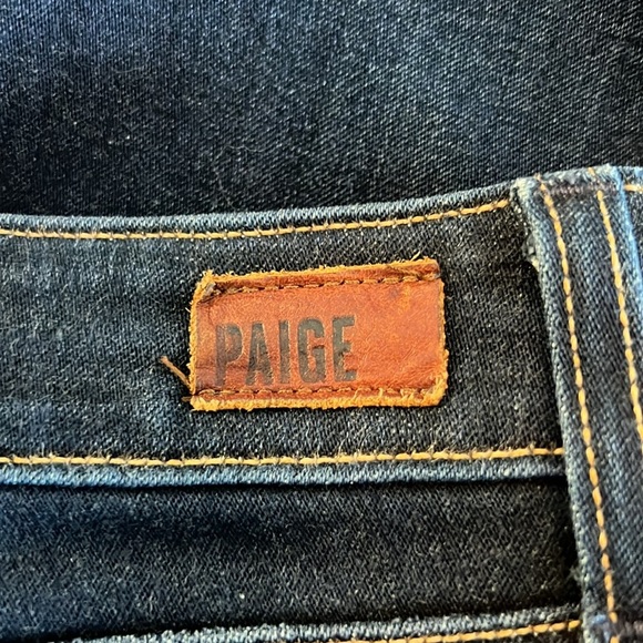Paige slim boot cut manhattan denim jeans size 28 - Picture 5 of 8